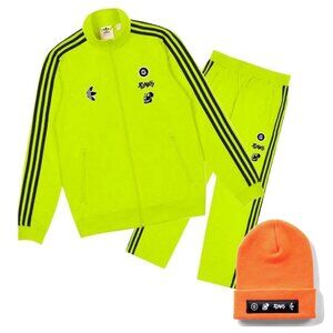 NWT Adidas Into the Metaverse BAYC PUNKS Tracksuit + Beanie S